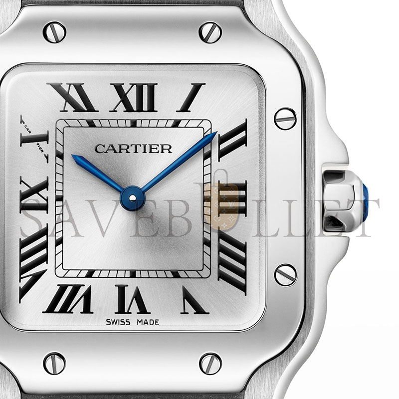 Ca*t1er santos de watch 27mm x 34.5mm ref. wssa0082